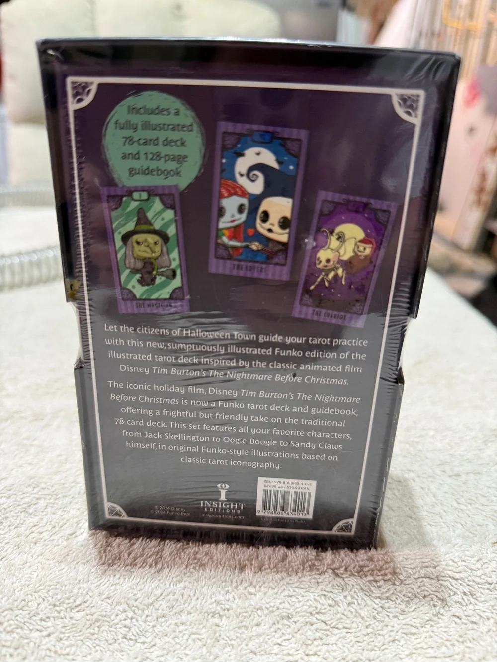 Funko Purple The Nightmare Before Christmas Tarot Deck